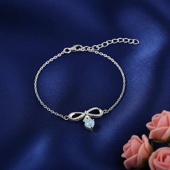 Silver Only Us Bracelet